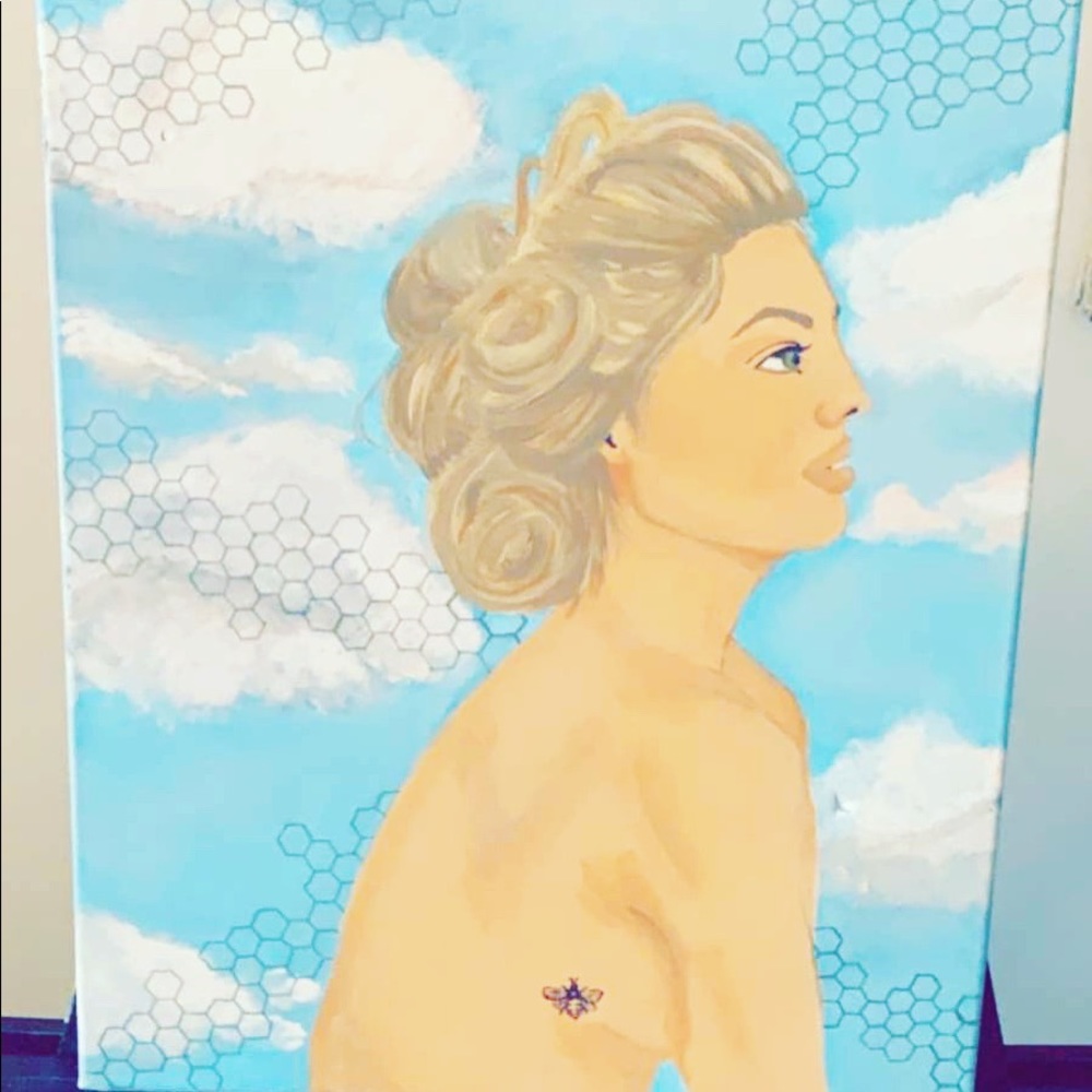 Acrylic painting